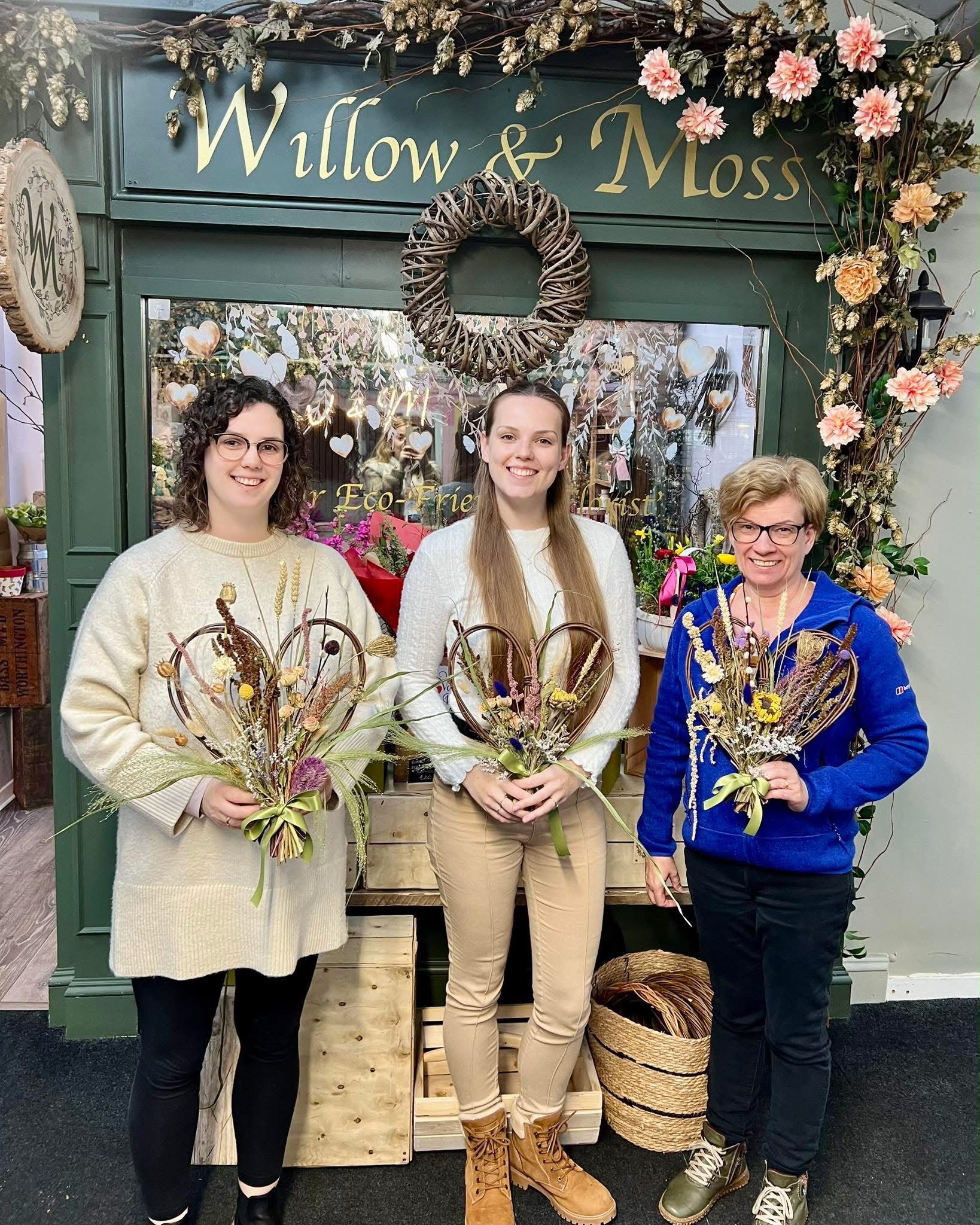 Hands-on floral workshop by Willow and Moss