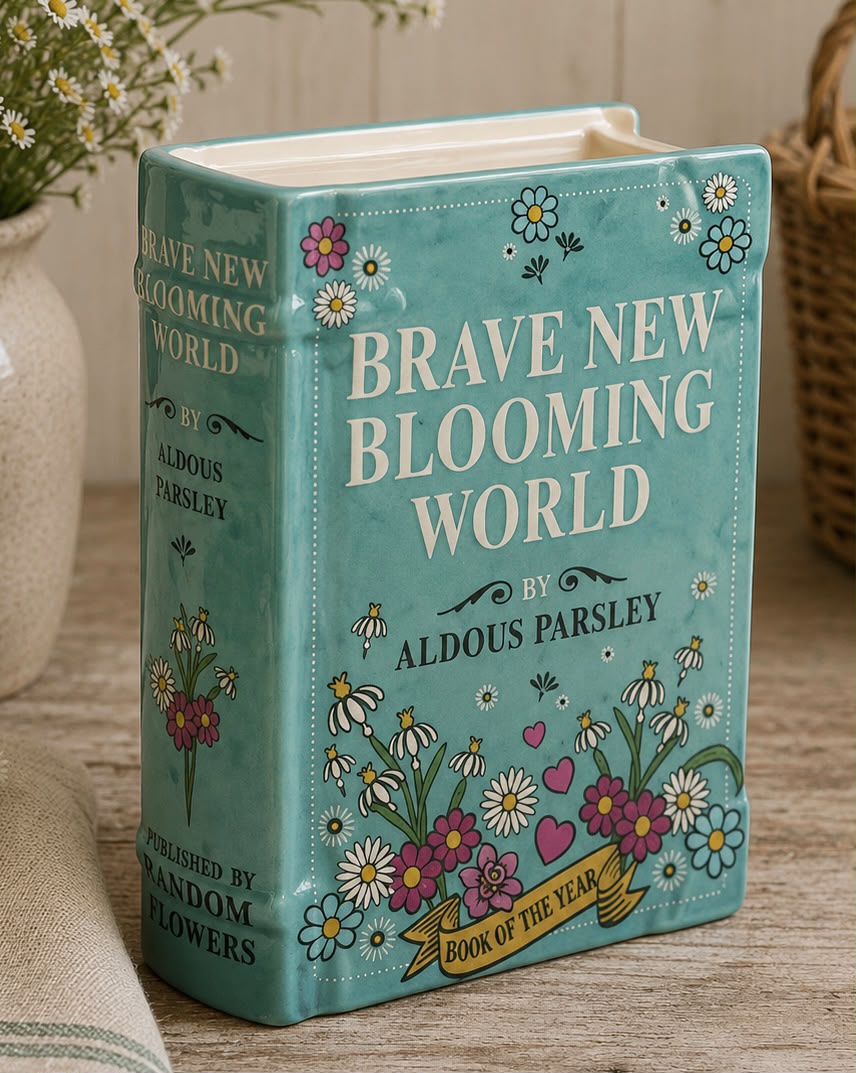 Book Vase by Willow and Moss &ndash; &pound;20