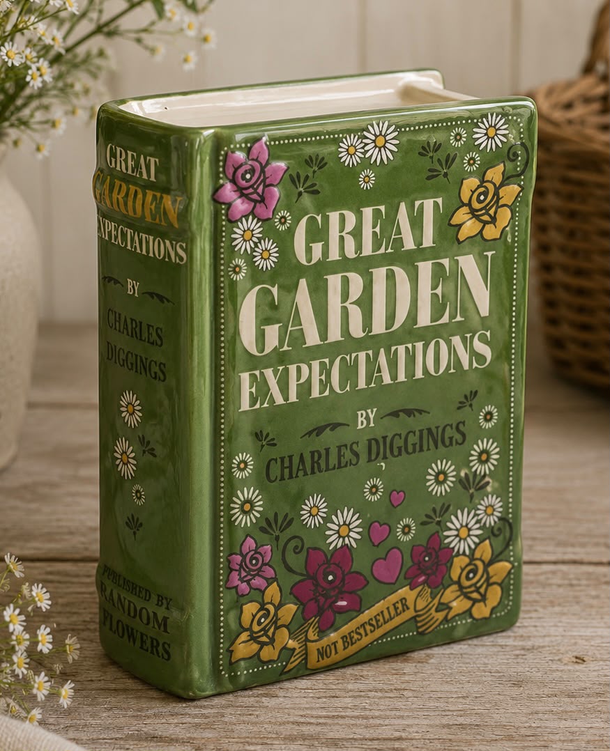 Garden Book Vase by Willow and Moss &ndash; &pound;20