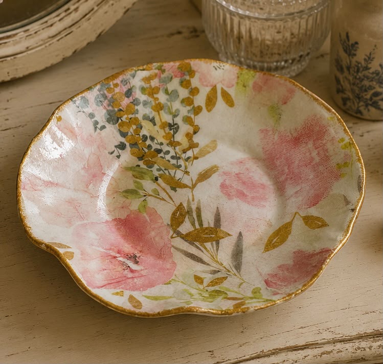 Handmade Clay Trinket Dish by Willow and Moss &ndash; &pound;20