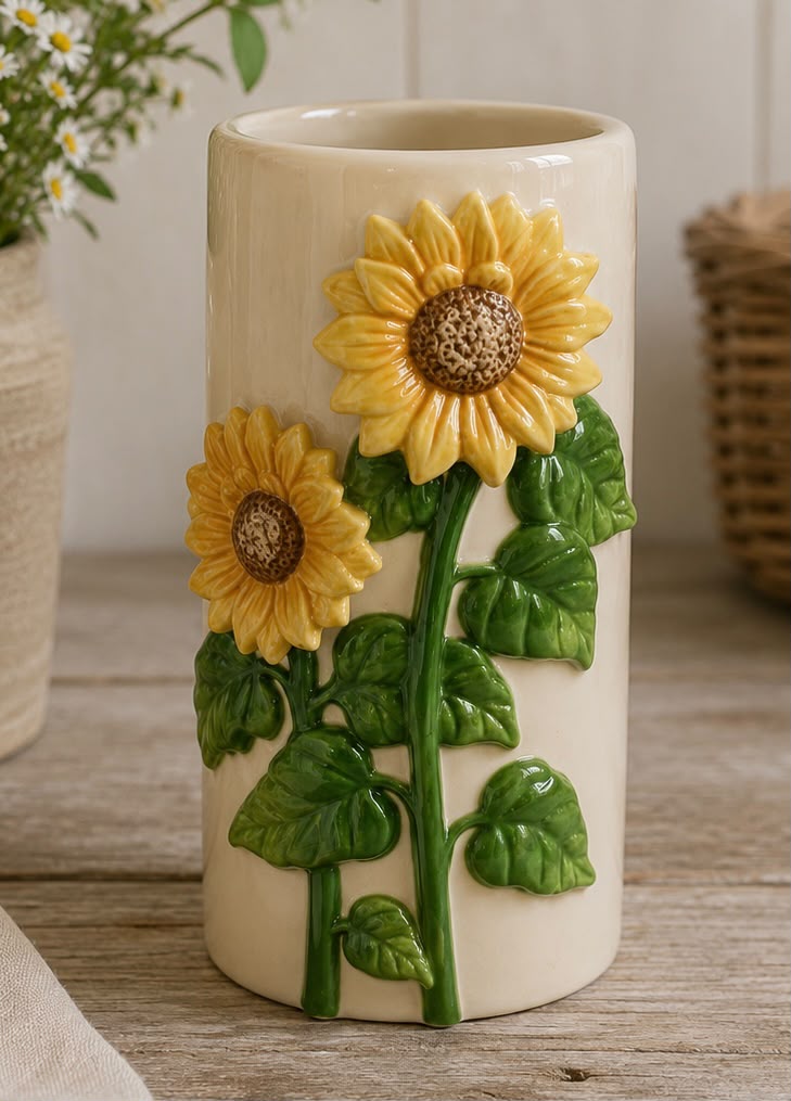 Sunflower Jug by Willow and Moss &ndash; &pound;25