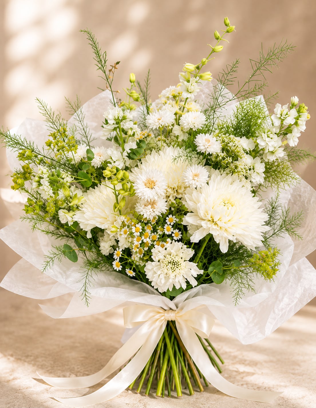 Sympathy flowers example